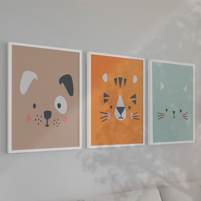 Kit Quadros Decorativos Infantil III